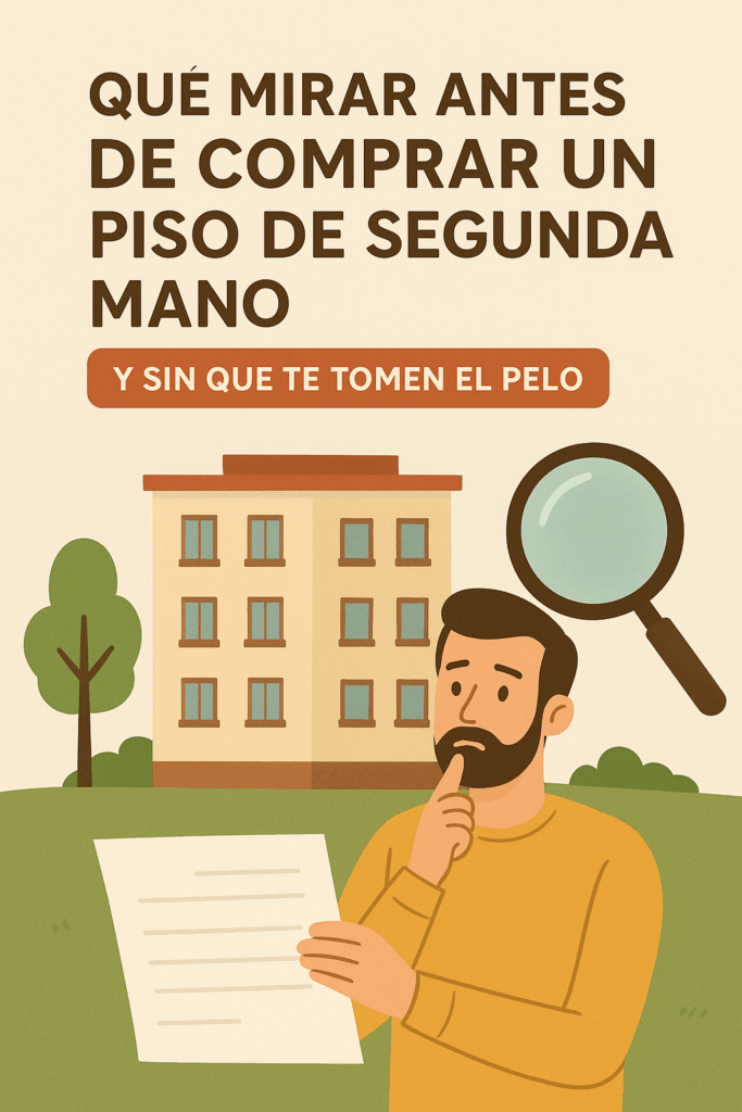 Qué mirar antes de comprar un piso de segunda mano (sin llevarte un susto después)